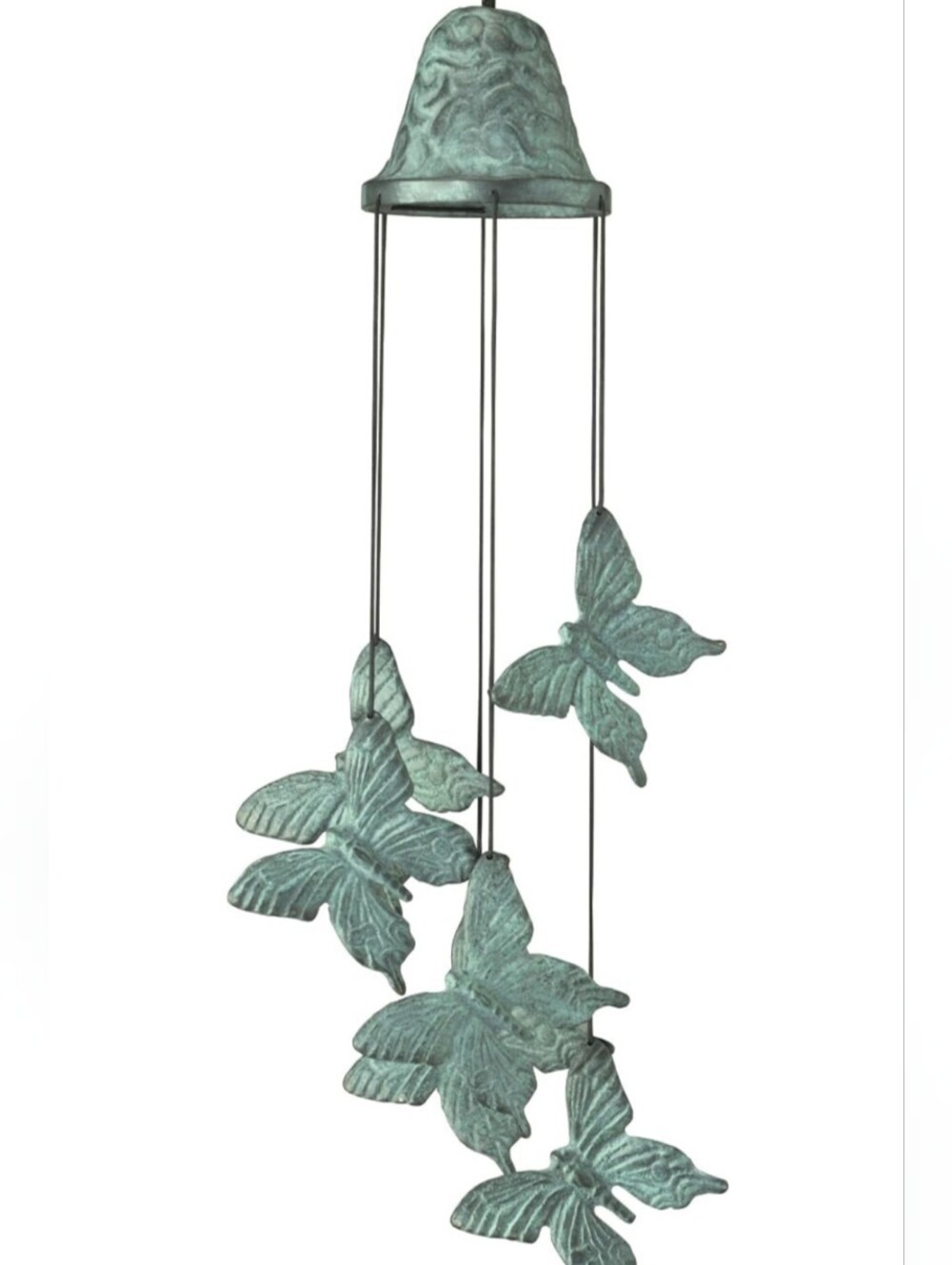 SPI Home NEW Butterfly Hanging Wind Chime - Green